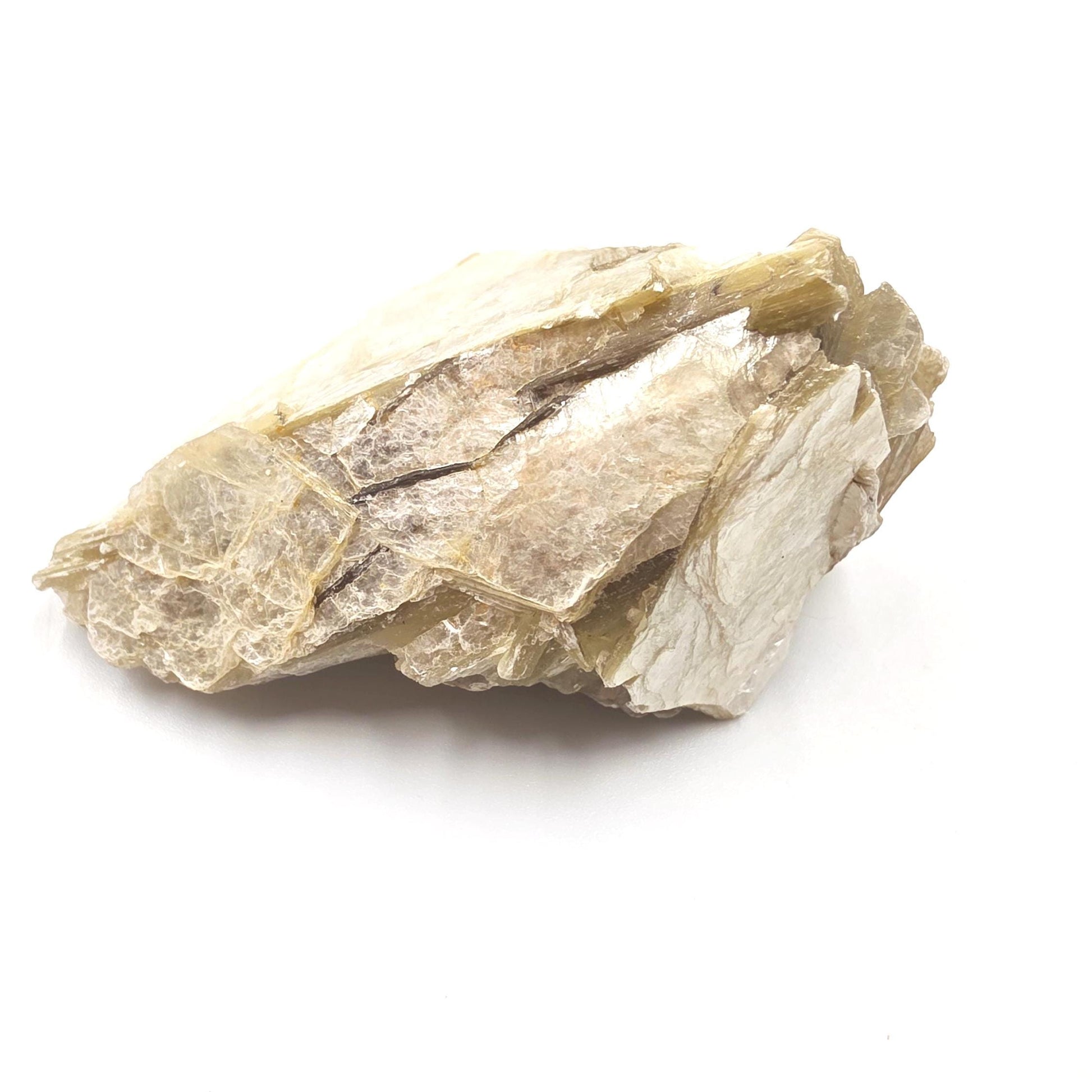 Raw Golden Mica (Muscovite) Specimen – Confidence, Clarity & Spiritual Growth Crystal, 75g