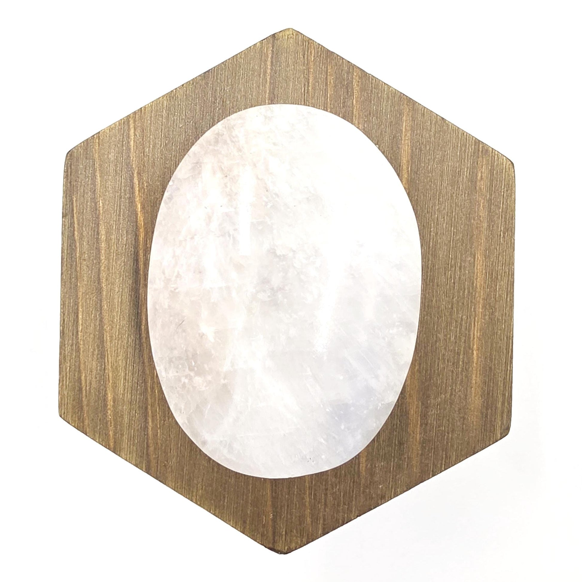 High Grade Flashy Blue Moonstone Palm Stone – Intuition, New Beginnings & Emotional Balance Crystal, 85g