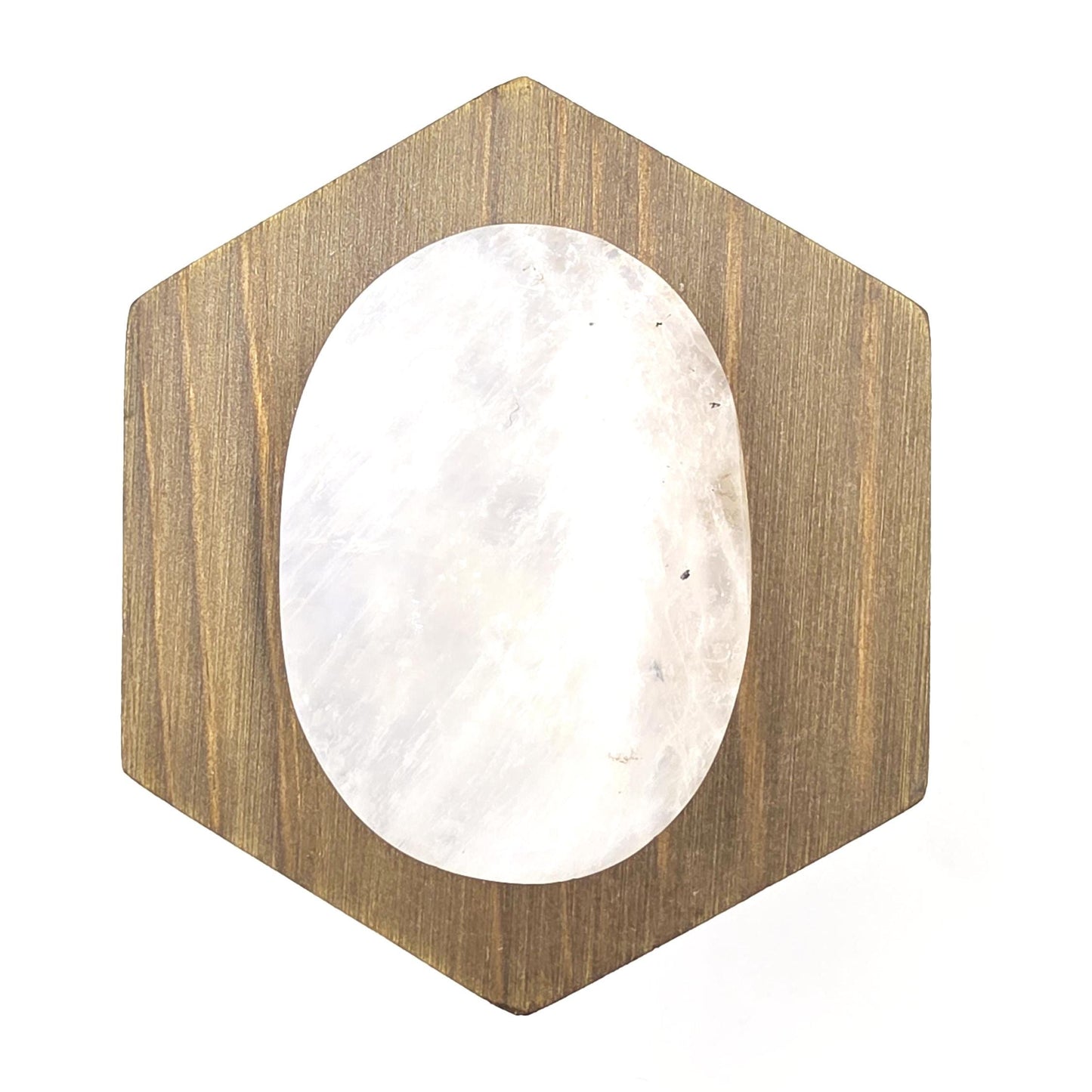 High Grade Flashy Blue Moonstone Palm Stone – Intuition, New Beginnings & Emotional Balance Crystal, 85g