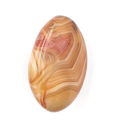 Sardonyx Palm Stone – Strength, Protection & Emotional Balance Crystal, 85g
