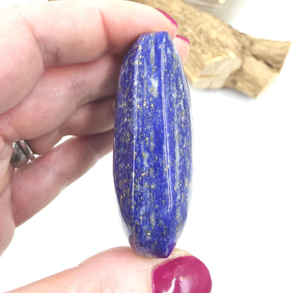 Lapis Lazuli Palm Stone – Wisdom, Intuition & Spiritual Awareness Crystal, 85g
