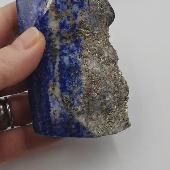 Pyrite and Lapis Freeforms / Collectors Item