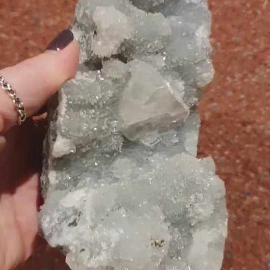 Stunning Natural Apophyllite Sparkly Raw Crystal Specimen  - 1327g