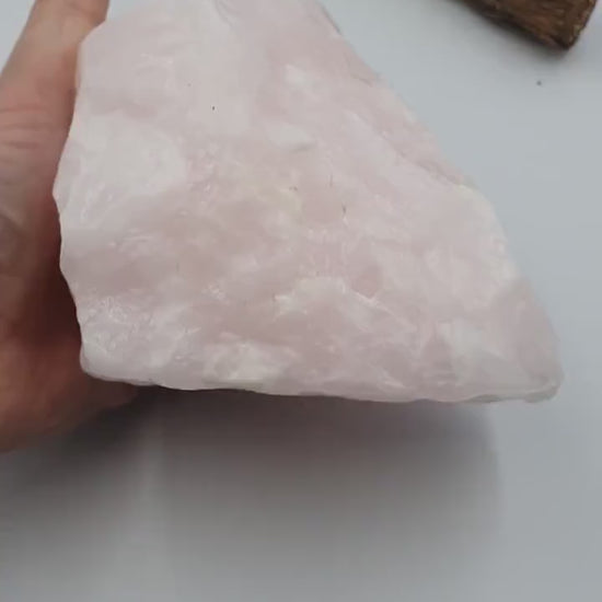 Large Pink Mangano Calcite Freeform - 1523g