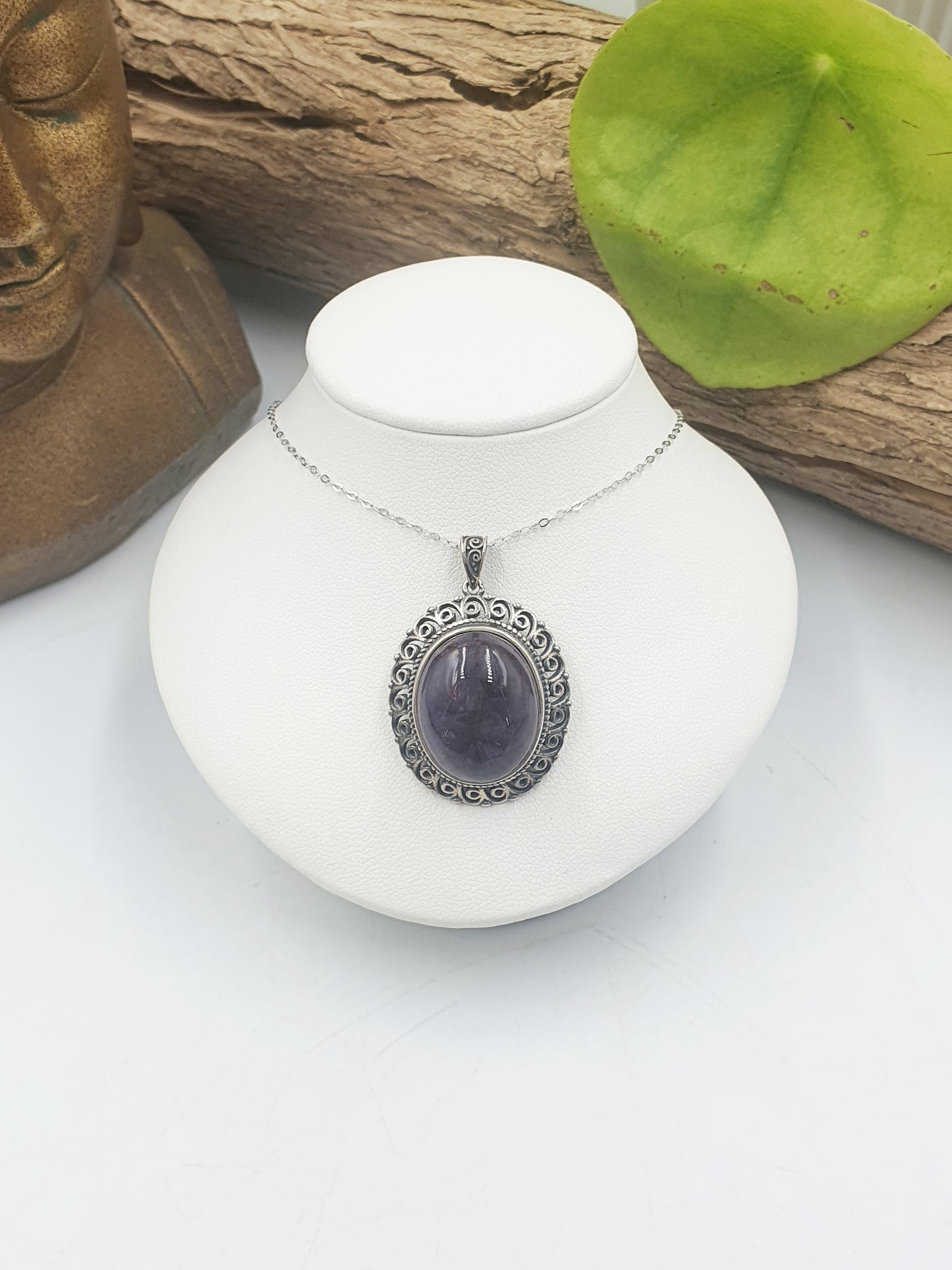 Auralite 23 Pendant (Sterling Silver)