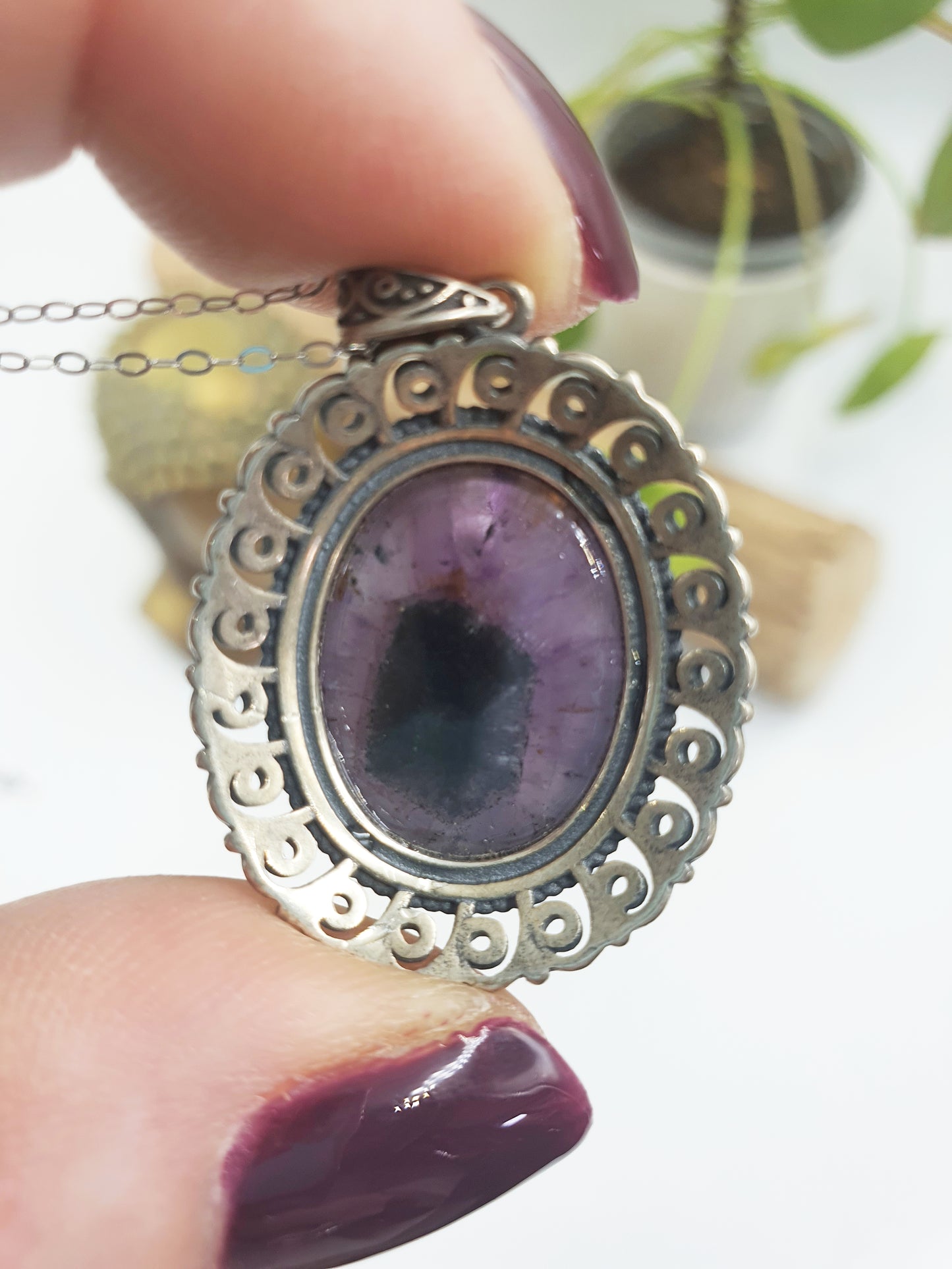Auralite 23 Pendant (Sterling Silver)